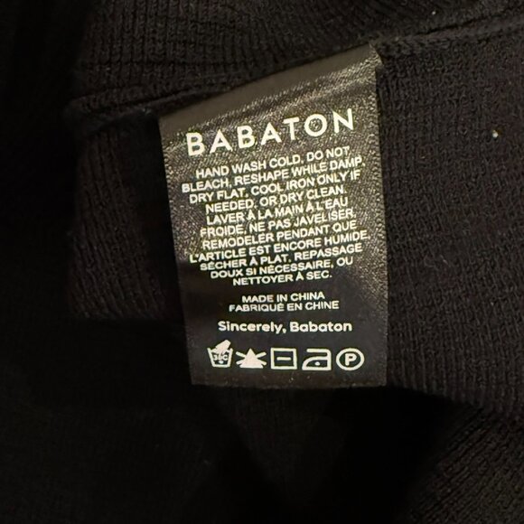 Aritzia Babaton Sculpt Knit Empire Longsleeve - Picture 6 of 7
